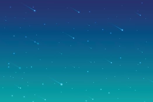 Vector flat space design background with text. Cute template with Astronaut, Spaceship, Rocket, Moon, Black Hole, Stars in Outer space