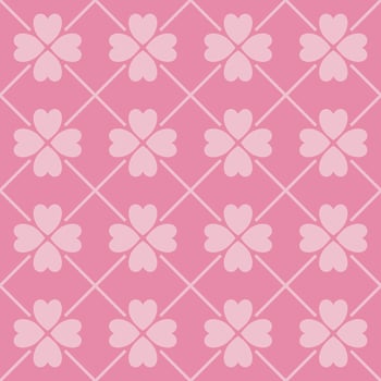 monochrome geometric floral fabric pattern vector