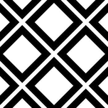 black white geometric floral pattern vector