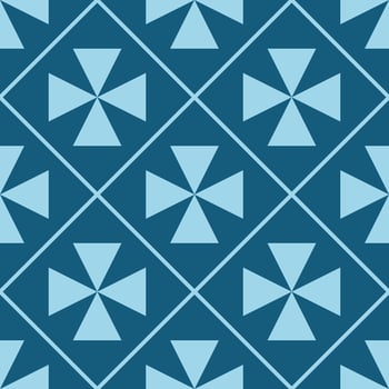 monochrome ethnic fabric pattern vector
