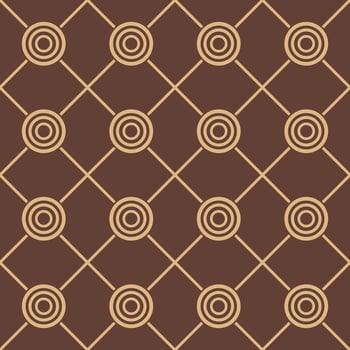 monochrome ethnic fabric pattern vector