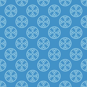 monochrome asain fabric pattern vector