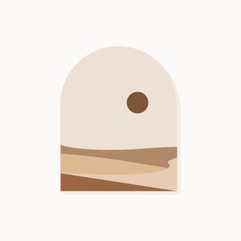 Terrain Abstract Landscape vector