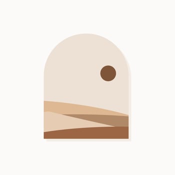 Terrain Abstract Landscape vector
