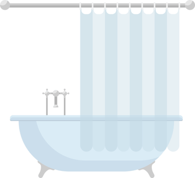 Bathroom equipment illustration png