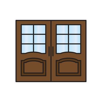 door vector for website symbol icon presentation