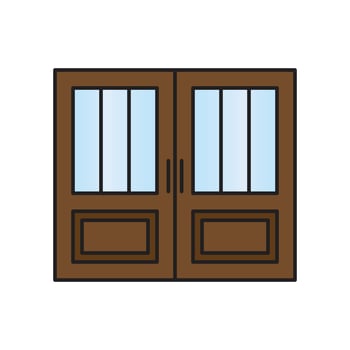 door vector for website symbol icon presentation