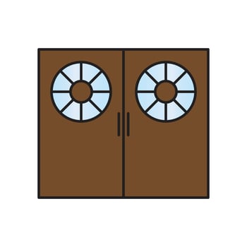 door vector for website symbol icon presentation