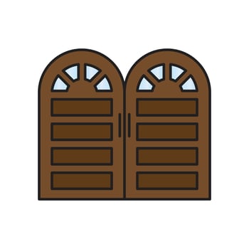 door vector for website symbol icon presentation