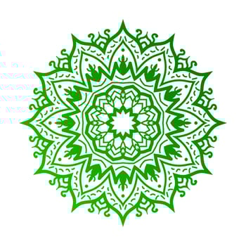 isolated mandala art. ethnic decorative round vector design element