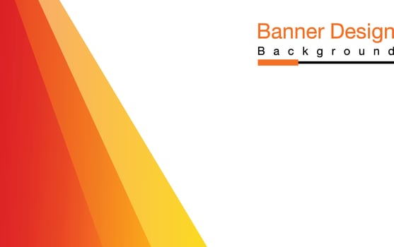 Orange background vector illustration lighting effect graphic for text and message board design infographic.
