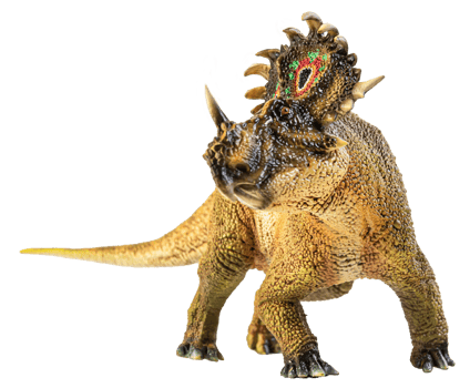SINOCERATOPS  , dinosaur on white background . png