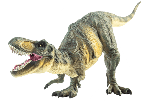 Tyrannosaurus T-rex ,dinosaur on white background png