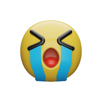3d illustration Yellow faces.expressions and emotions png