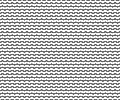 Wave, zigzag lines pattern. Black wavy line on white background. Texture vector - illustration