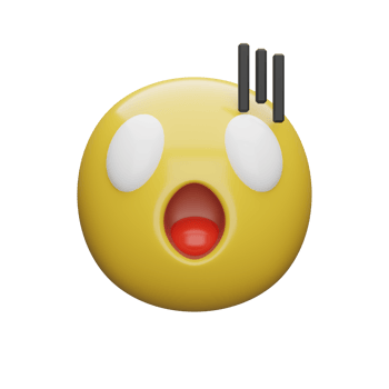 3d illustration Yellow faces.expressions and emotions png