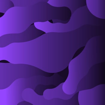 Abstract Liquid Wavy Dark Purple Background vector
