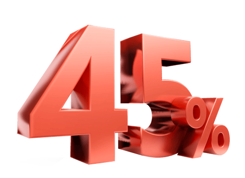 Red price promotion symbol , 3D render png