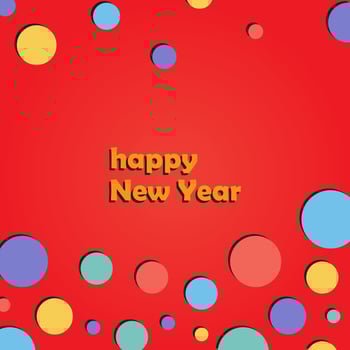 happy new year vector