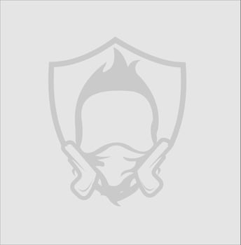 head icon logo template with shield background vector