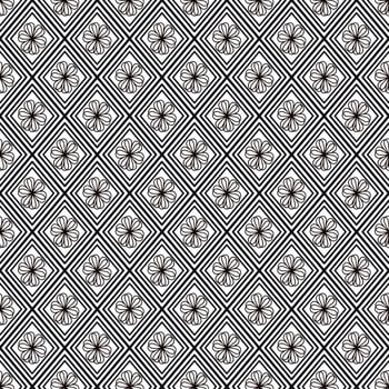 Pattern background from geometric shapes, black and white stripes. For destroying gift wrap book cover clothes table cloth. vector