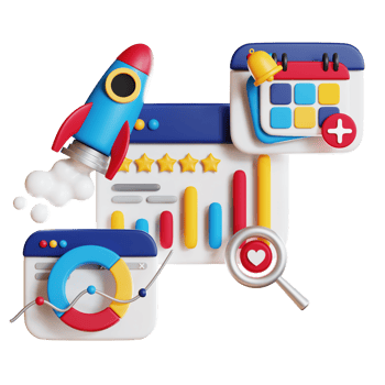 3d SEO search engine optimization concept. 3d rendering. png