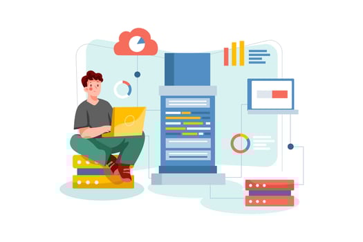 Blockchain Platform - Mainnet vector