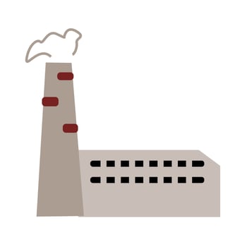 Factory icon industry icon vector