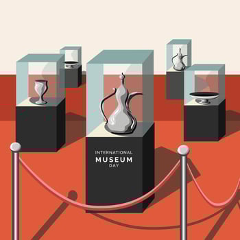 International Museum Day vector