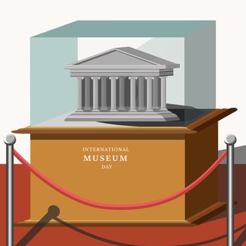 International Museum Day vector