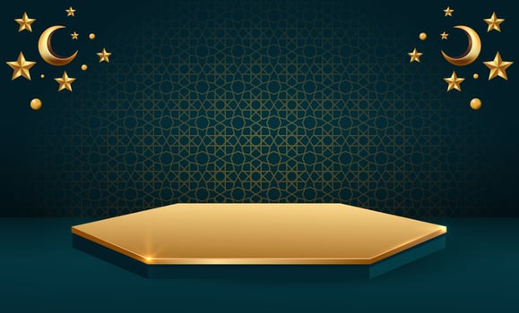 ramadan kareem banner background design illustration vector