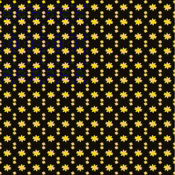 fabric pattern from geometric shapes strung together in a floral pattern on the ground vector