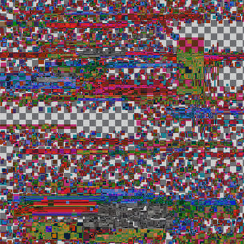 Glitch texture. Computer screen error. Digital pixel noise abstract design. vector