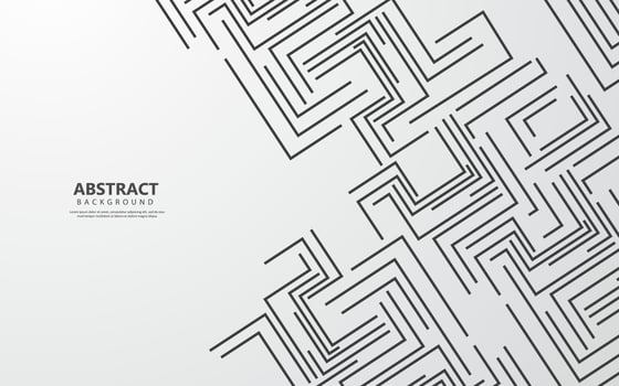 Abstract panel lines technology backgroyu vector