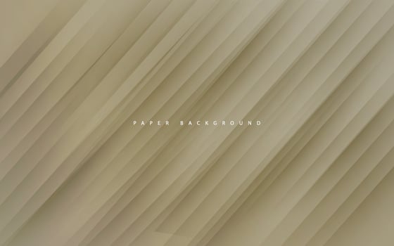 Abstract paper art cream background vector