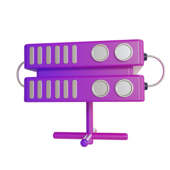 3d Illustration Object icon server png