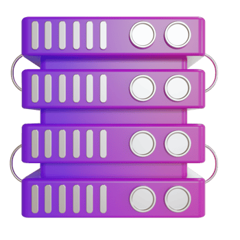 3d Illustration Object icon server png