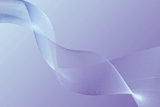 Futuristic mesh wave vector background. Gentle lines flow illustration for a card, cover, flyer, or presentation. Stylish smooth grid wavy shape with glowing effects