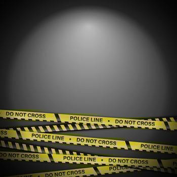 Police Line Tape Do not Cross Yellow Tape vector