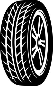 Wheel - Tyre Illustration png