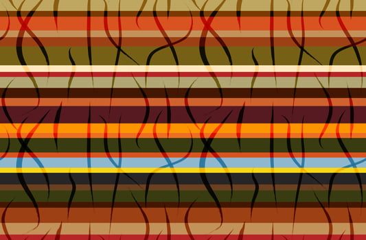 African pattern textile background, Seamless Print fabric, Ethnic handmade ornament, tribal striped motifs. Vector Afro texture, Pareo wrap dress, carpet batik banner template