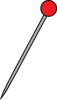 Sewing Pin Color png