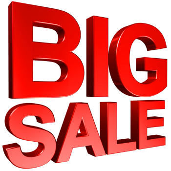 Big Sale 3D Business Text Illustration png