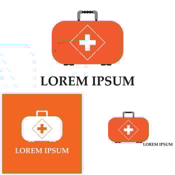First aid icon on white background vector