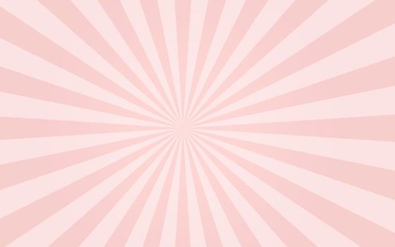 Sun rays Retro vintage style on pink background, Sunburst Pattern Background. Rays. Comic Banner Vector illustration