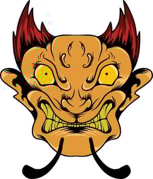 vector of a monster which is very suitable for branding clothes, stickers, advertising, etc
