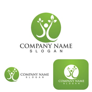 Healthy Life People Logo vector