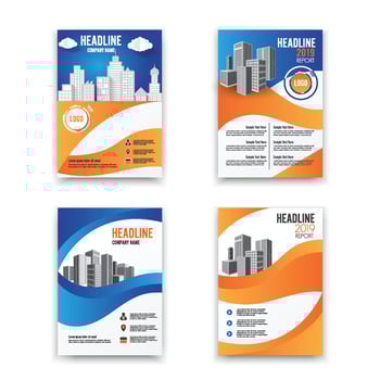 Set design cover poster a4 catalog book brochure flyer layout annual report business template 2019. Can be used for magazine cover, business mockup, education, presentation. vector