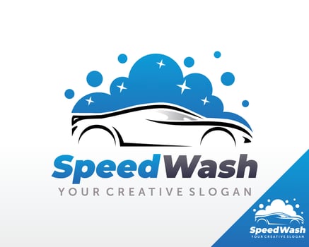Car Wash Logo. Automotive Logo design vector