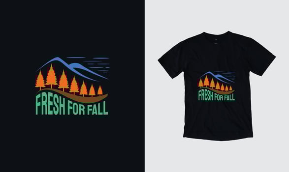 Autumn vector quotes. Illustration for prints on t-shirts. Autumn hand drawn illustration with hand lettering.